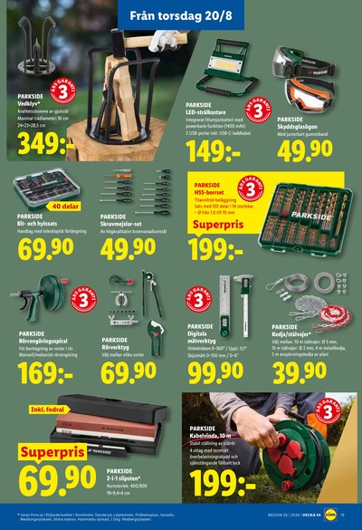 Lidl reklamblad i vecka 34 sida 23