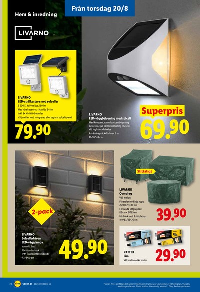 Lidl reklamblad i vecka 34 sida 25
