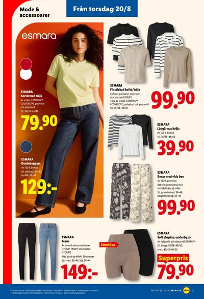 Lidl reklamblad i vecka 34 sida 26