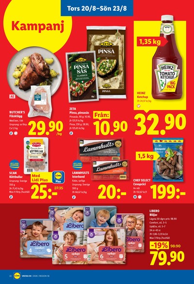 Lidl reklamblad i vecka 34 sida 27
