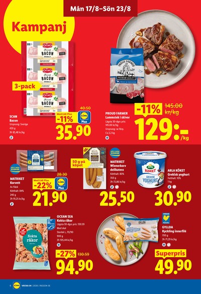 Lidl reklamblad i vecka 34 sida 6