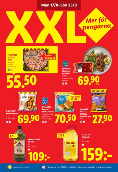Lidl reklamblad i vecka 34 sida 9