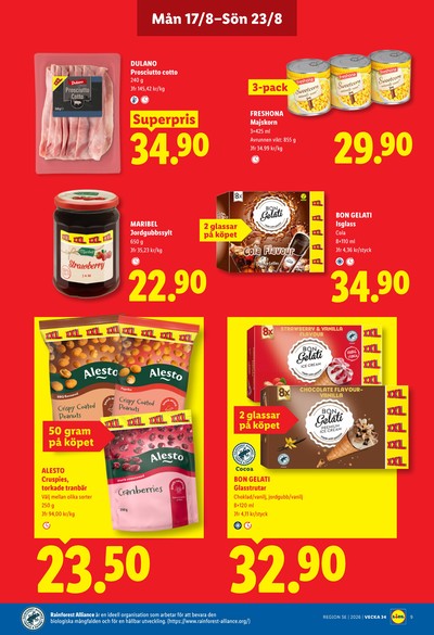 Lidl reklamblad i vecka 34 sida 10