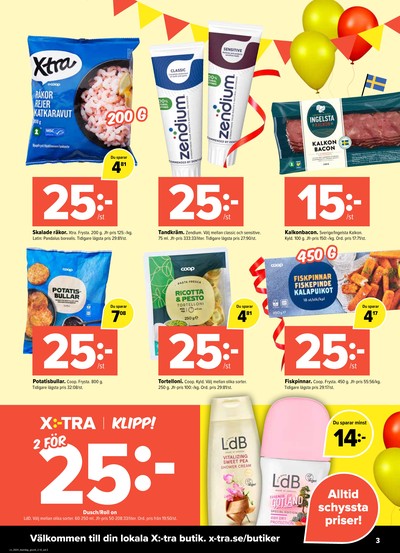 X:-tra reklamblad i vecka 34 sida 3