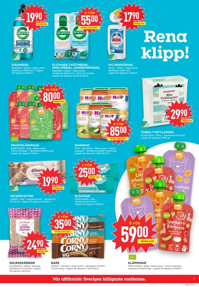 WILLY:S reklamblad i vecka 34 sida 7