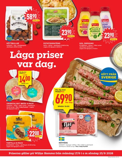 WILLY:S hemma reklamblad i vecka 34 sida 3
