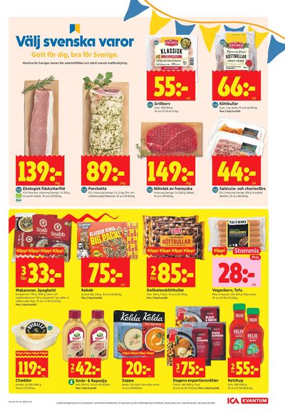 ICA Kvantum reklamblad i vecka 34 sida 5