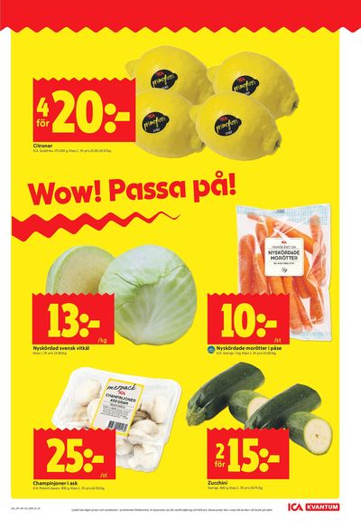 ICA Kvantum reklamblad i vecka 34 sida 7