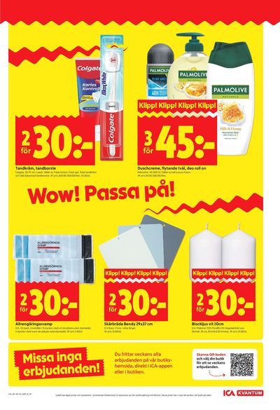 ICA Kvantum reklamblad i vecka 34 sida 9