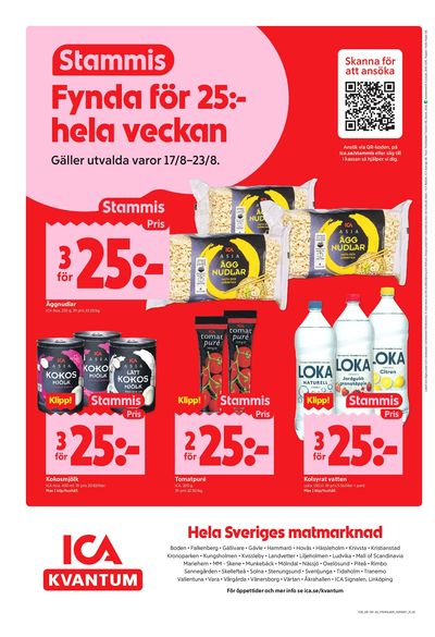 ICA Kvantum reklamblad i vecka 34 sida 10