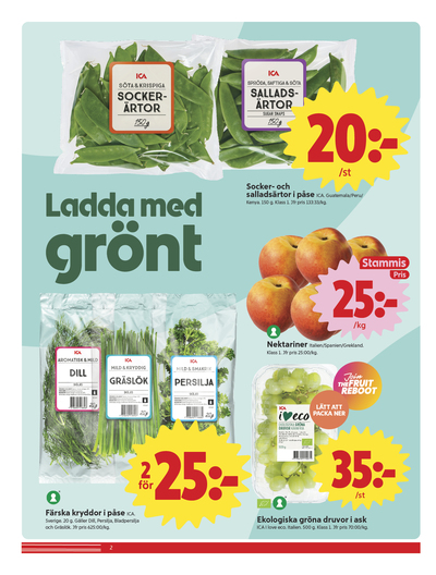 ICA Nära reklamblad i vecka 34 sida 2