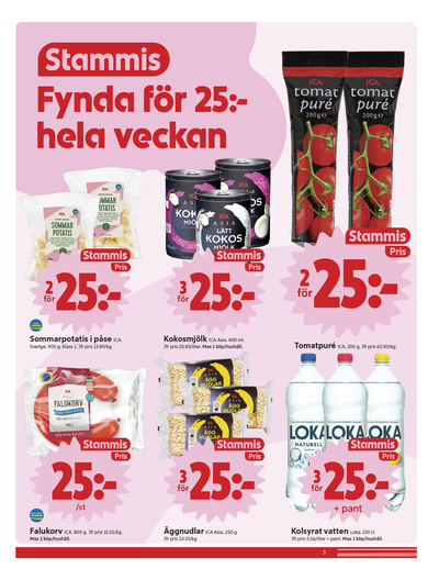 ICA Nära reklamblad i vecka 34 sida 3