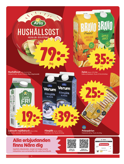 ICA Nära reklamblad i vecka 34 sida 6