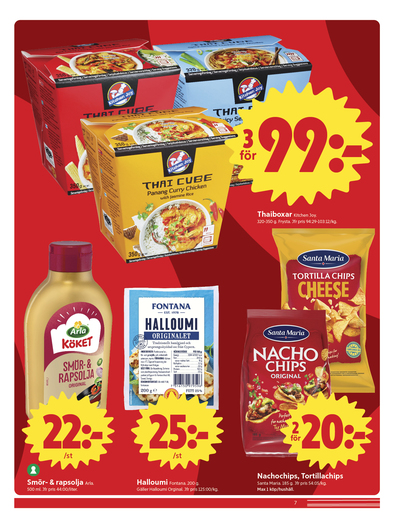 ICA Nära reklamblad i vecka 34 sida 7