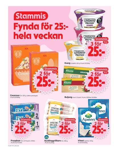 ICA Supermarket reklamblad i vecka 34 sida 2