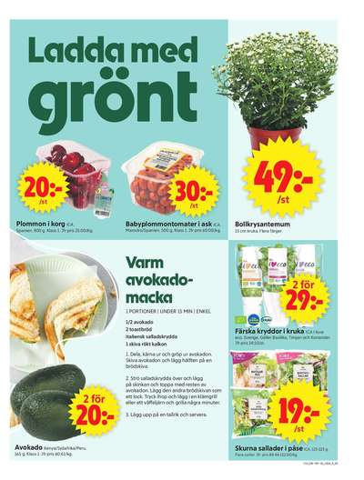 ICA Supermarket reklamblad i vecka 34 sida 5