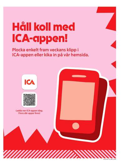 ICA Supermarket reklamblad i vecka 34 sida 7