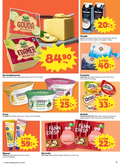 Coop reklamblad i vecka 34 sida 3