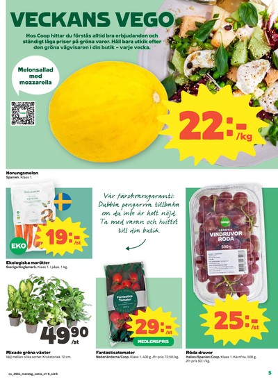 Coop reklamblad i vecka 34 sida 5