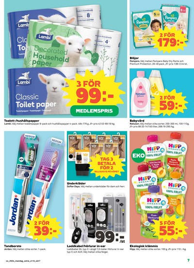 Coop reklamblad i vecka 34 sida 7