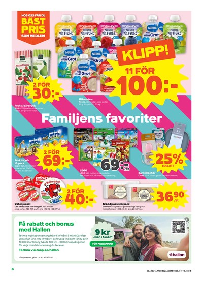 Stora Coop reklamblad i vecka 34 sida 8