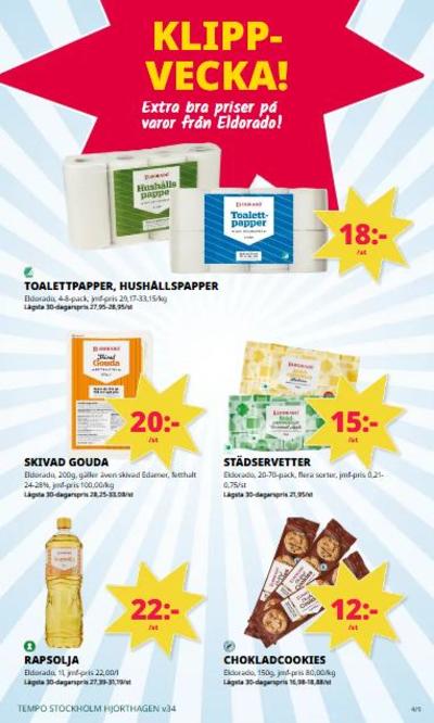 Tempo reklamblad i vecka 34 sida 4