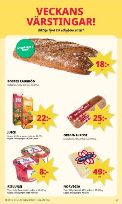 Tempo reklamblad i vecka 34 sida 5