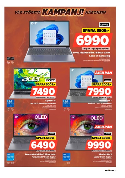 Power reklamblad i vecka 34 sida 23
