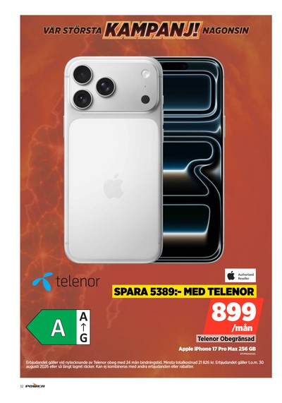 Power reklamblad i vecka 34 sida 32