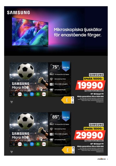 Power reklamblad i vecka 34 sida 5