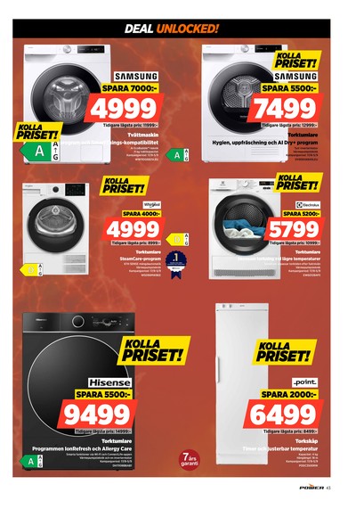 Power reklamblad i vecka 34 sida 43