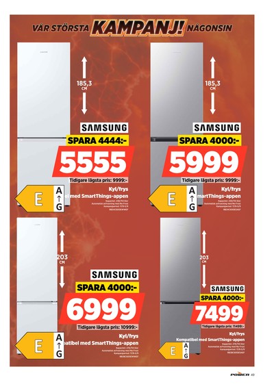 Power reklamblad i vecka 34 sida 49