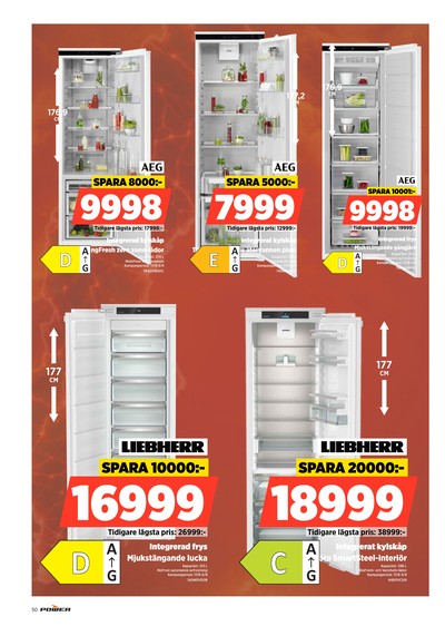 Power reklamblad i vecka 34 sida 50