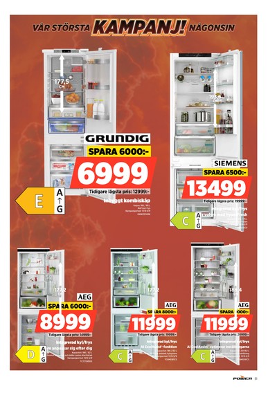Power reklamblad i vecka 34 sida 51