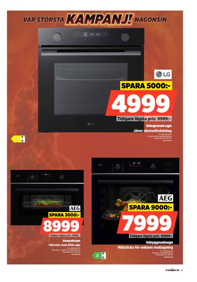 Power reklamblad i vecka 34 sida 57