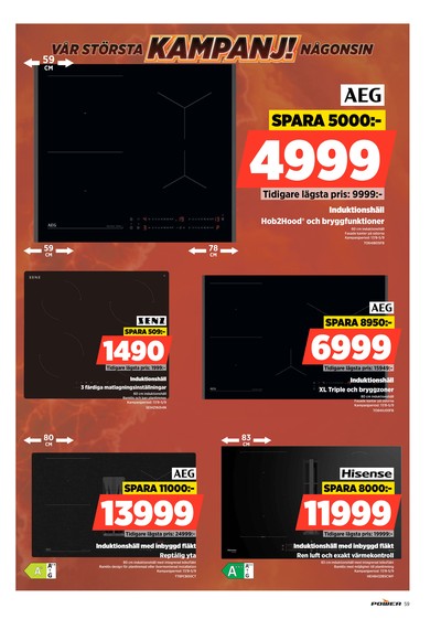 Power reklamblad i vecka 34 sida 59
