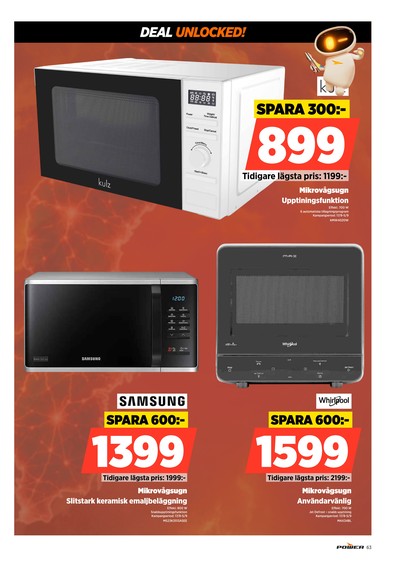 Power reklamblad i vecka 34 sida 63