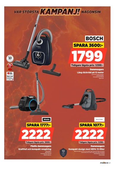 Power reklamblad i vecka 34 sida 67