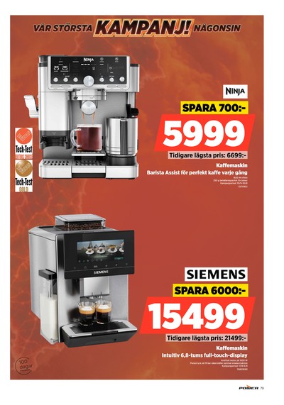 Power reklamblad i vecka 34 sida 79