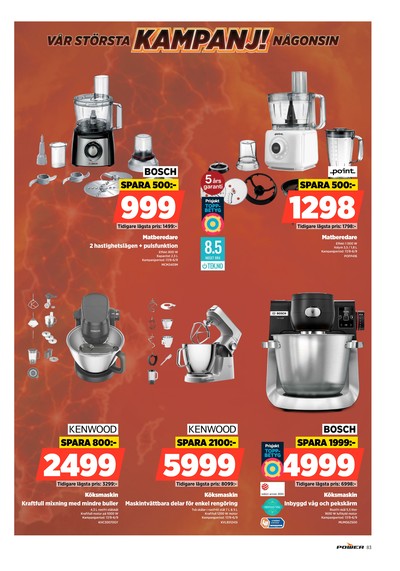 Power reklamblad i vecka 34 sida 83