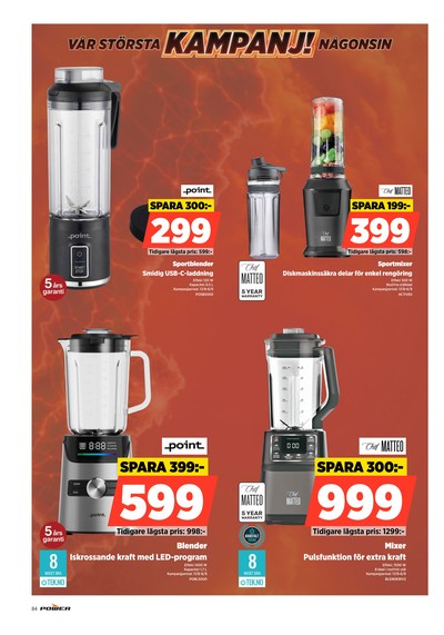 Power reklamblad i vecka 34 sida 84
