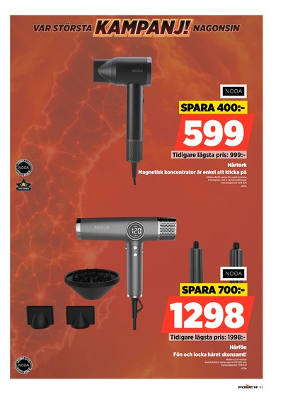 Power reklamblad i vecka 34 sida 93