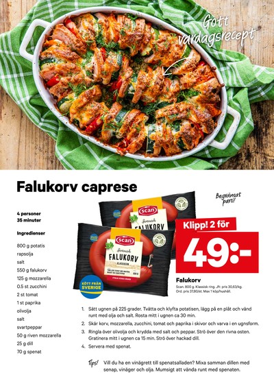 City Gross reklamblad i vecka 34 sida 3