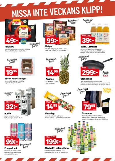 City Gross reklamblad i vecka 34 sida 8