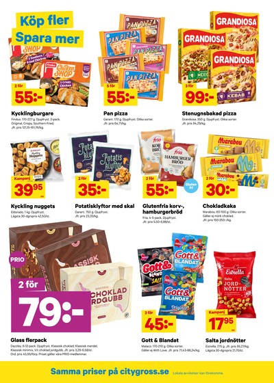 City Gross reklamblad i vecka 34 sida 9