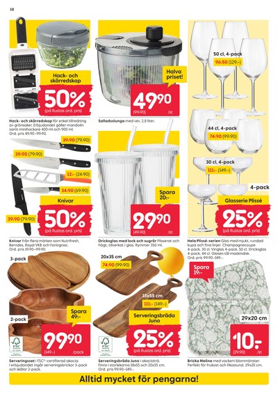 Rusta reklamblad i vecka 34 sida 10