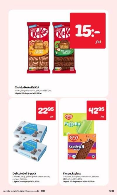 Hemköp reklamblad i vecka 34 sida 14