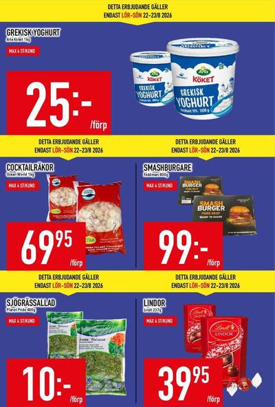 MatDax reklamblad i vecka 34 sida 5