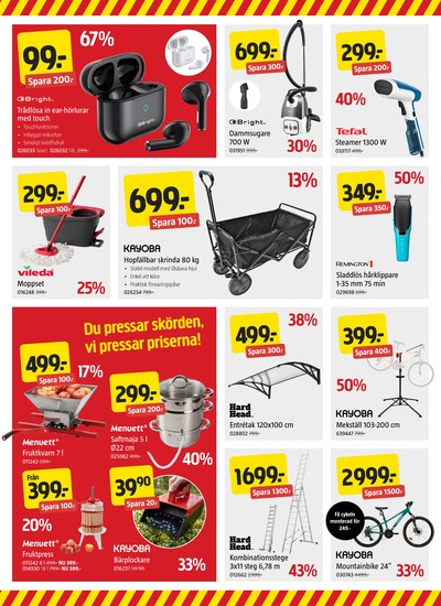 Jula reklamblad i vecka 34 sida 6