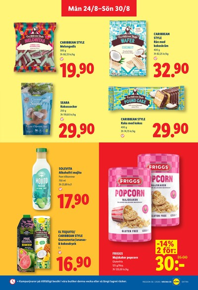 Lidl reklamblad i vecka 35 sida 14